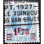 1927 King Albert I Type Houyoux Surcharged 1.75 1927 King Albert I Type Houyoux Surcharged 1.75