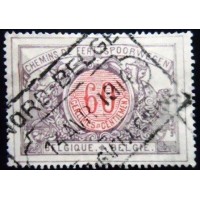 1902 Railway Stamp: Middle in a Different Color 60
