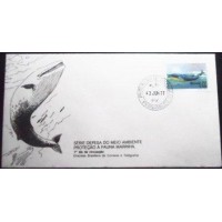 1977 FDC 121 Baleia Azul 12325