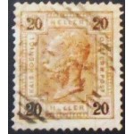 1899 AT 0075 Emperor Franz Joseph 20 A U sev