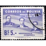 1953 G.Villarroel and V.Paz Estenssoro and H.Siles Zuazo 5