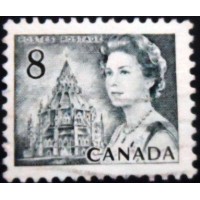 1971 Queen Elizabeth II and Library of Parliament 8