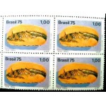 1975 C 0897 Peixe Fóssil M QD
