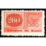 1961 C 0466 Selos Coloridos 280 M