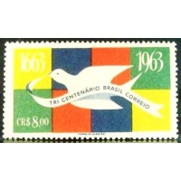1963 C 0484 Aniversário Correios M