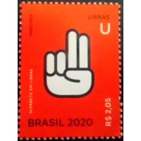 2020 C 3938 Letra U em Libras M