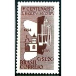 1954 C 0328 4º Centenário São Paulo 1.20  M