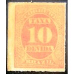 1890 BR X  0010 Tipo Cifra ABN vermelhos 10 M