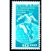 1963 C 0483 Bicampeonato Futebol N