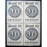 1993 C 1845 Olho de boi 90 réis M QD