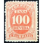 1893 BR X 0021 Tipo Cifra Novo Modelo 100 N