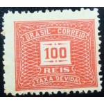 1926 BR X 0059 Cifra Horizontal 100 M