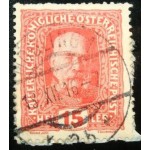 1916 AT 0190 Emperor Franz Joseph 15 U