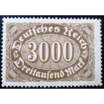 1923 Mark Numeral 3000