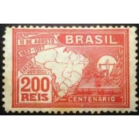 1927 C 0020 Mapa do Brasil 200 M