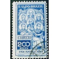 1909 C 0009Selo Panamericano U