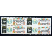 1968 C 0615 Aniversário OMS M QD