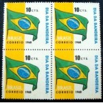 1968 C 0619 Bandeira Nacional M QD