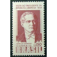 1954 C 0338 President Camille Chamoun M