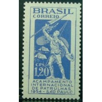 1954 C 0342 Acampamento Patrulhas M