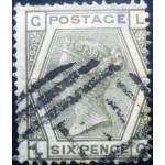 1874 Queen Victoria 6p 1874 Queen Victoria 6p