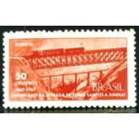 1967 C 0564 Estrada de Ferro Santos Jundiaí N