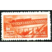 1967 C 0564 Estrada de Ferro Santos Jundiaí U