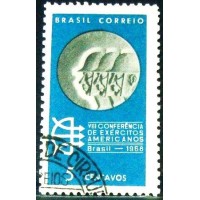 1968 C 0608 Exércitos Americanos NCC