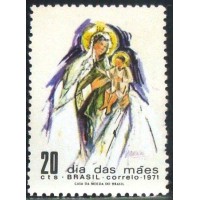 1971 C 0697 Santa Mãe e Filho N