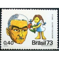 1973 C 0806 Monteiro Lobato e Emília M