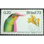 1973 C 0783 Ipê e Beijaflor N 1973 C 0783 Ipê e Beijaflor N