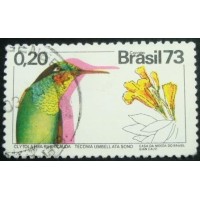1973 C 0783  Ipê e Beijaflor U