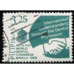 1987 Handshake & Congress badge