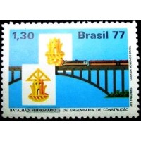 1977 C 1022 Batalhão Ferroviário N