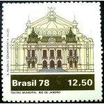 1978 C 1078 Teatro Municipal do Rio de Janeiro M
