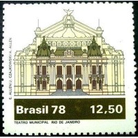 1978 C 1078 Teatro Municipal do Rio de Janeiro M