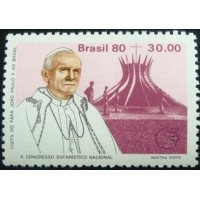 1980 C 1152  Papa em Brasília M