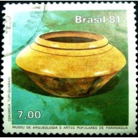 1981 C 1196 Cerâmica Tupiguarani U