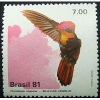 1981 C 1199 Beija - Flor Vermelho N
