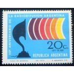 1970 AR 1067 50 Years Broadcasting in Argentina N