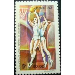 1983 C 1330 Mundial Feminino Basquete vermelho N