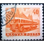 1963 Bus in front of Western Railway Station
