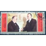 1972 AE SH 0893 Konrad Adenauer and Winston Spencer Churchill A NCC