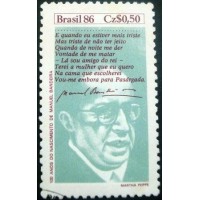 1986 C 1528 Manuel Bandeira U