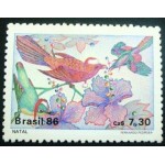 1986 C 1532 Pássaros e Flores M