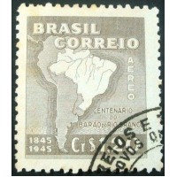 1945 Mapa América do Sul