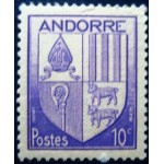 1944 AD FR 0093 Coat of arms 10 M