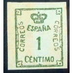 1920 ES 0255 Crown and Numeral 1 N