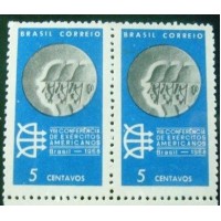 1968 C 0608 Exércitos Americanos M PR