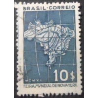 1940 C 0155 Mapa do Brasil U